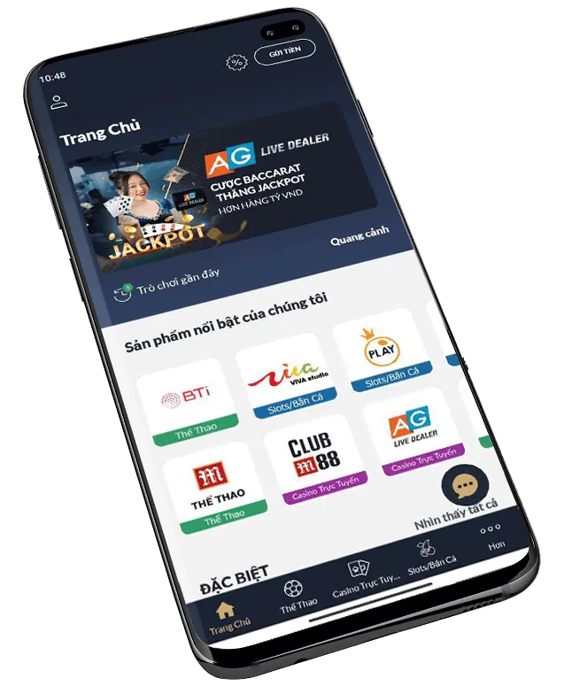 Giao diện OKEVIP Casino hiện đại